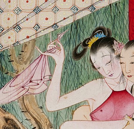 宁城-迫于无奈胡也佛画出《金瓶梅秘戏图》，却因此成名，其绘画价值不可估量